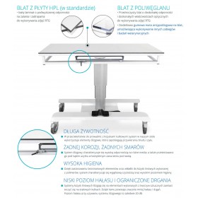 Stół weterynaryjny do RTG URSO XR-SLIDE