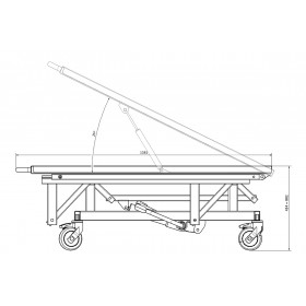 Wózek / stół weterynaryjny GOLIAT 2 CRM Wózek / stół weterynaryjny GOLIAT 2 CRM