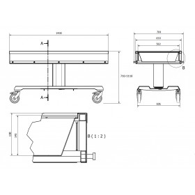 Stół weterynaryjny dentystyczny URSO Dent